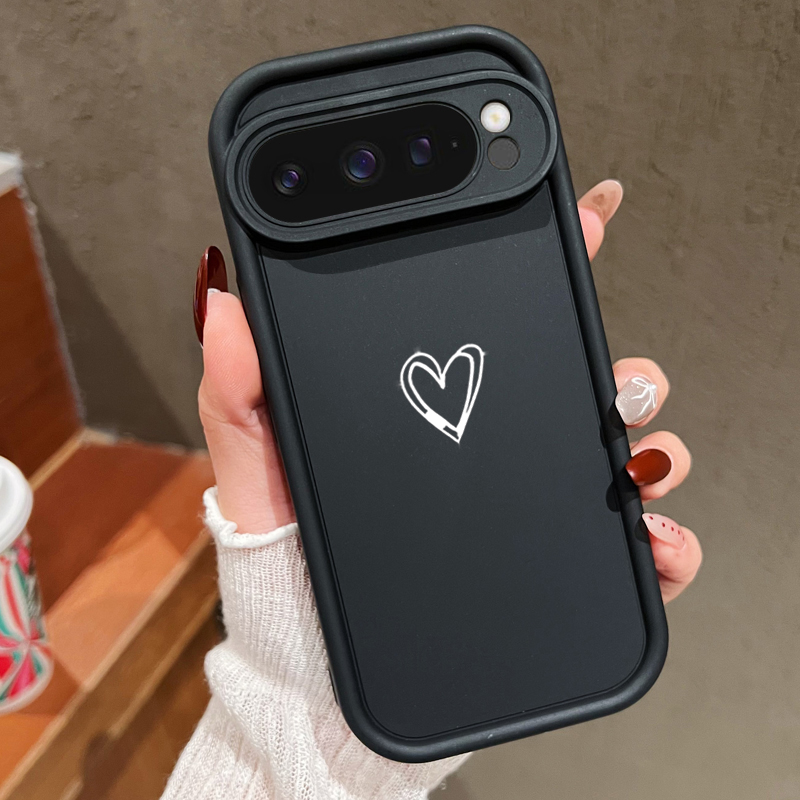 Google Pixel 9 Pro - シンプルな愛のパターンソフトケース Google Pixel 10 9 8
