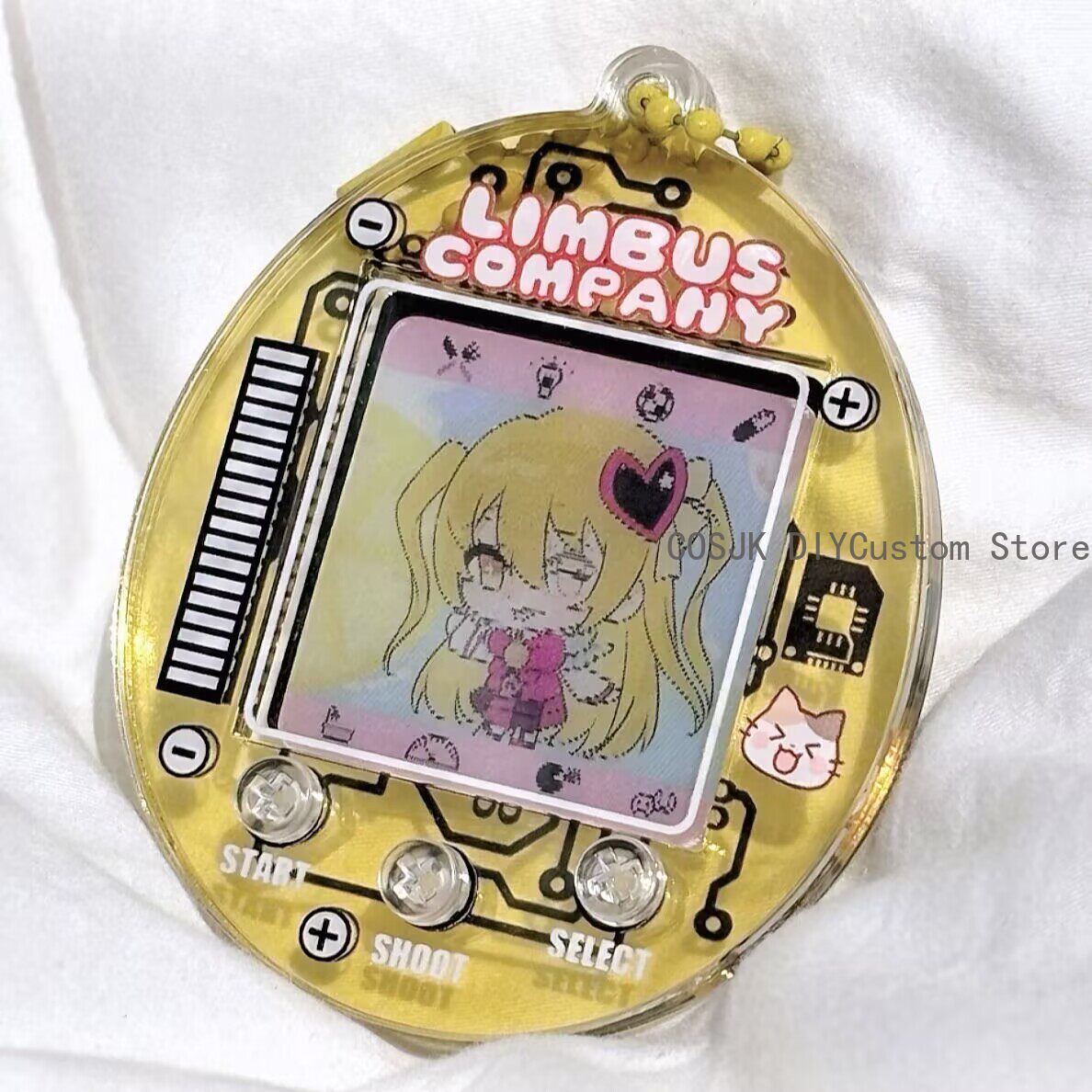 Phone Accessories Charms - かわいいリムバスカンパニー ドン・キホーテ イシュマエル・ファウスト グレゴール・ヒースクリフ カワイイたまごっちキーホルダー アクリルバッグチャーム