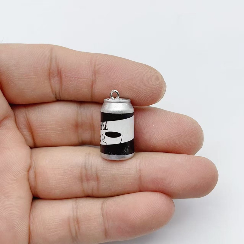 10個入り ミニチュア シミュレーション飲料缶 レジンチャー - Phone Accessories Charms のレビューと価格