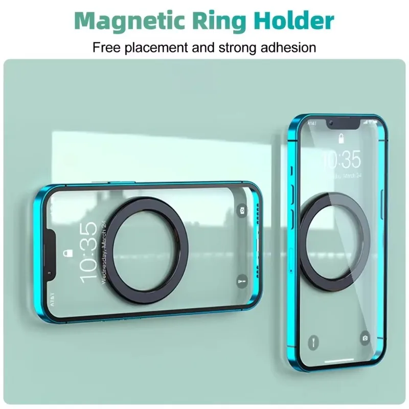 MagSafe対応、強力磁石リング式スマートフォンホルダー。 - Phone Accessories Holder Car のレビューと価格