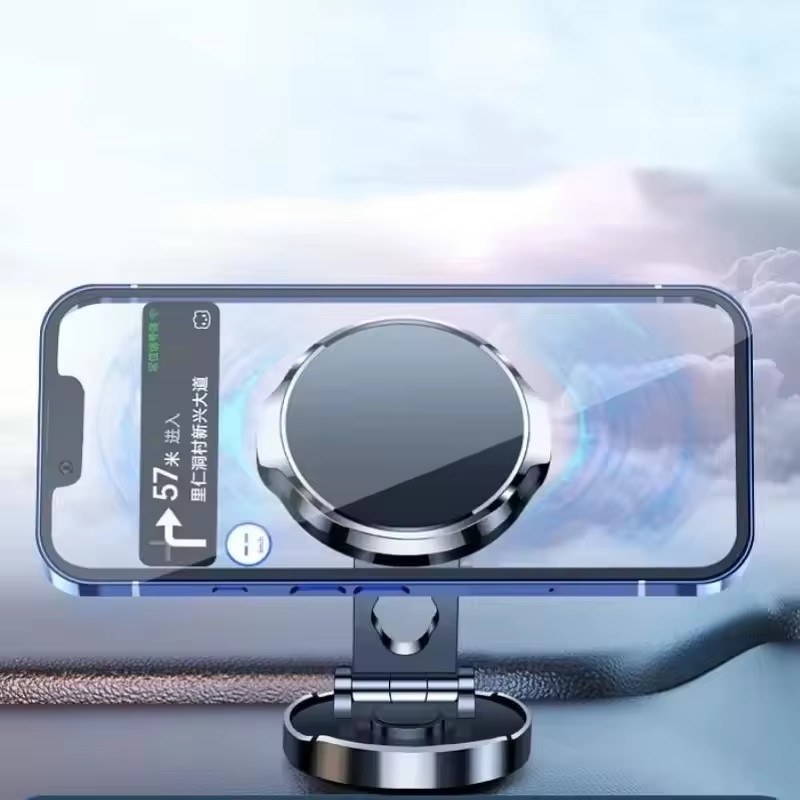 丸型折りたたみ式マグネットカーホルダー 360度回転式携帯電 - Phone Accessories Holder Car のレビューと価格